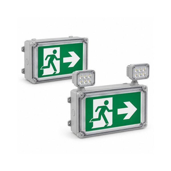 Wet-Location Emergency Lights