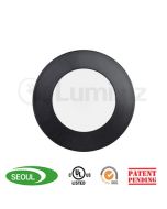 LED Puck Lights - 3.2W - 3000K-4000K-5000K - BlackTrim