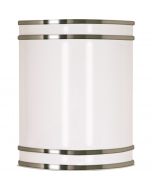 LED Glamour Venity Fixture - Brushed Nickel - 10W - 3000K Warm White  - Dimmable - 120V AC