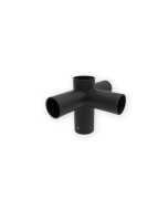 RENO - Pole Horizontal Tenon Extension - T shape - Light Pole Adapter - Triple Heads Accessories