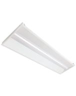 Reno R37014 white 1x4 center basket LED troffer