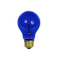 Incandenscent Bulb- 25W - E26 Base - 130V  - Blue - 24 packs