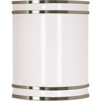 LED Glamour Venity Fixture - Brushed Nickel - 10W - 3000K Warm White  - Dimmable - 120V AC