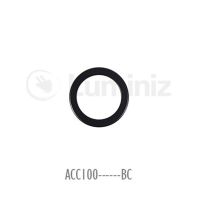 Button Ring - Material: Aluminium - Black