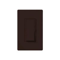 Electronic Low Voltage Dimmer - Paddle Switch - Brown - 120V - 300W Max. - Gloss Finish - Wall Plate Sold Separately