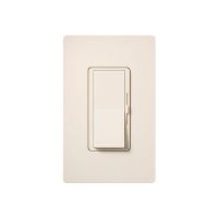 Incandescent / Halogen Dimmer - Paddle Switch - Eggshell - 120V - 1000W Max. - Matte Finish - Wall Plate Sold Separately