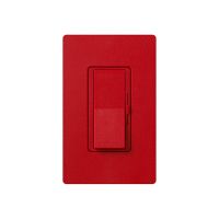Fluorescent Dimmer - Dimming with Hi-lume® and Eco-10TM (ECO-Series) - Paddle Switch - Hot - 120V - 8A - Matte Finish - Wall Plate Sold Separately