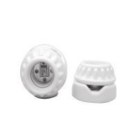 Porcelain Keyless Lampholder - Two Piece Receptacle - Two Screw Mounting - Medium E26 Base Socket