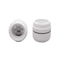 Porcelain Keyless Lampholder - With Wire Leads - Medium E26 Base Socket