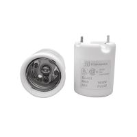 5W Pulse Rated Lampholder - Leads Lugged To Screw Shell & Centre Contact - Mogul Base
