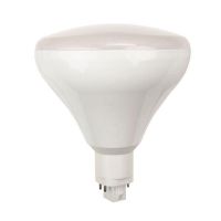 LED PL BR40 Bulb - G24q/GX24q base - 19W - 3000K Warm White - 120-277V AC