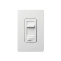 Lumea C•L Dimmer - Rocker Switch - With Captive Linear-Slide Dimmer - White - 120V - Wall Plate Sold Separately