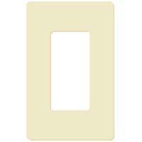 Decorator Wall Plate  - 1-Gang - Ivory