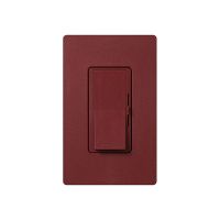 LED / CFL Dimmer - Paddle Switch - Merlot - 120V - 600W Max. - Satin Finsh - Wall Plate Sold Separately