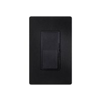 Fluorescent Dimmer - Dimming with Hi-lume® and Eco-10TM (ECO-Series) - Paddle Switch - Midnight - 120V - 8A - Matte Finish - Wall Plate Sold Separately