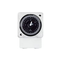 Timer Controls - Analog/Mechanical Time Switches - Surface/DIN Rail Mount Timer Module - W/ Battery Backup - 120V - 24 Hour