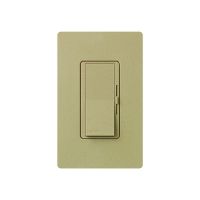 LED / CFL Dimmer - Paddle Switch - Mocha Stone - 120V - 600W Max. - Satin Finsh - Wall Plate Sold Separately