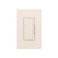 Maestro - Electronic Low-Voltage Dimmer - Digital Fade - Eggshell - 120V - 600W - Wall Plate Sold Separately