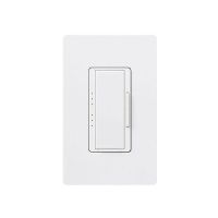 Maestro - Magnetic Low-Voltage Dimmer - Digital Fade - Snow - 120V - 600VA (450W) - Wall Plate Sold Separately