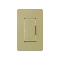Maestro - Fluorescent Dimmer - 3 Wire - Digital Fade - Two Loads - Mocha Stone - 120V - 6A - Wall Plate Sold Separately