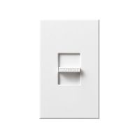 Nova - Incandescent - Slide to off Dimmer - White - 120V - 1000W MAX. - Small Control - Wall Plate Sold Separately