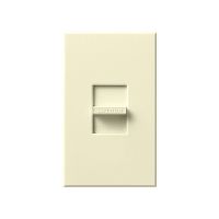 Nova - Fluorescent - Slide to Off Dimmer - Almond - 120V - 16A - Small Control - Wall Plate Sold Separately