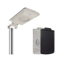 Solar Security Light - 8W - 6500K Stark White - Water Resistant