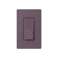 LED / CFL Dimmer - Paddle Switch - Plum - 120V - 600W Max. - Satin Finsh - Wall Plate Sold Separately
