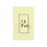Skylark - Incandescent/ Halogen - Dual Slide to Off Dimmers (Two Loads) - 120V - 300W - Almond - Wall plates not Included