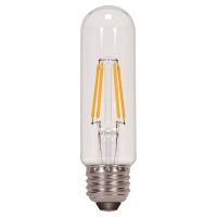 LED T10 Tubular Bulb- 4.5W - 2700K Soft White - E26 base - 120V AC