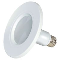 LED Downlight Retrofit - 12W - Dimmable - 2700K Soft White - 5-6" Trim - 120V AC