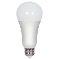 LED A19 - 15.5W - Dimmable - 2700K Soft White - 120V AC - 25,000 hrs lifespan