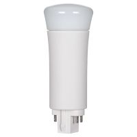 LED PL Bulb - 4-pin G24Q base - 9W - 5000K Cool White - Vertical - 120-277V AC