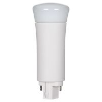 LED PL Bulb - 2-pin G24d base - 9W - 4000K Natural White - Vertical - 120-277V AC