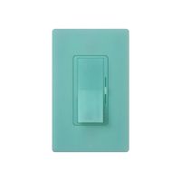 LED / CFL Dimmer - Paddle Switch - Sea Glass - 120V - 600W Max. - Satin Finsh - Wall Plate Sold Separately