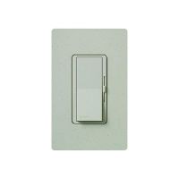 LED / CFL Dimmer - Paddle Switch - Stone - 120V - 600W Max. - Satin Finsh - Wall Plate Sold Separately