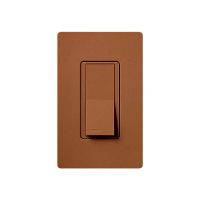 General Purpose Switches - Paddle Switch - Terracotta - 120V-277V - 15A - Stain Finish - Wall Plate Sold Separately