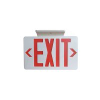 LED Red Letter EXIT Sign - 120/347V -Single & Double Sided