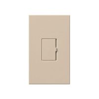 Vareo - Incandescent/Halogen And/or Magnetic Low-Voltage - Preset Dimmer - 120V - 600W/VA Max. - Taupe