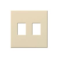 Vareo - Wallplates - For Vareo® and Nova Tb® Dimmers - and Architectural accessories  - 2-Gang - Beige