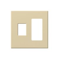 Vareo - Wallplates - For Vareo® and Nova Tb® Dimmers - and Architectural accessories  - 2-Gang -Ivory