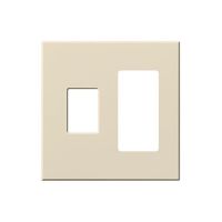 Vareo - Wallplates - For Vareo® and Nova Tb® Dimmers - and Architectural accessories  - 2-Gang - Light Almond