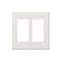 Vareo - Wallplates - For Architectural accessories  - 2-Gang - White