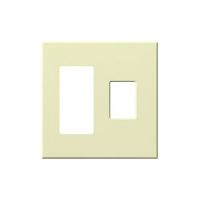Vareo - Wallplates - For Vareo® and Nova Tb® Dimmers - and Architectural accessories  - 2-Gang - Almond