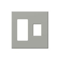 Vareo - Wallplates - For Vareo® and Nova Tb® Dimmers - and Architectural accessories  - 2-Gang - Grey