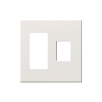 Vareo - Wallplates - For Vareo® and Nova Tb® Dimmers - and Architectural accessories  - 2-Gang - White