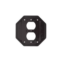 Weatherproof Outlet Covers - Inserts & Accessories - Double-Gang Duplex - For All 2 Gang Covers Including Die Cast and Jumbo