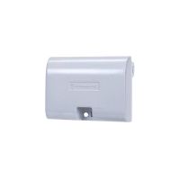 Weatherproof Outlet Covers - Inserts & Accessories - Single-Gang - Horizontal - w/Duplex and GFCI Inserts - Clear