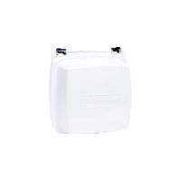 Weatherproof Outlet Covers - Plastic & Extra-Duty Plastic Weatherproof Cover - Double-Gang - w/ 1 Gang Duplex and GFCI Inserts - White