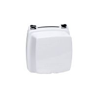 Weatherproof Outlet Covers - Plastic & Extra-Duty Plastic - Double Gang - w/GFCI, Duplex,Toggle/Rnd (WP217) Inserts Flexi Guard - White